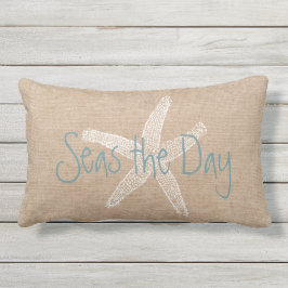 Meere die TagesVintagen Starfish auf Kissen Für Draußen