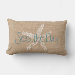 Meere die TagesVintagen Starfish auf Lendenkissen