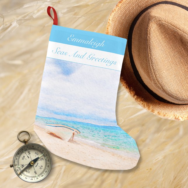 Meere und Grußboote Kleiner Weihnachtsstrumpf (Von Creator hochgeladen)