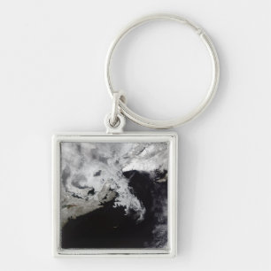 Meereis füllt den Golf von St. Lawrence Schlüsselanhänger