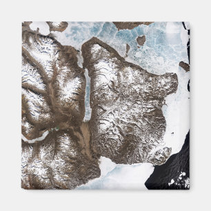 Meereislinien im Osten Grönlands Magnet