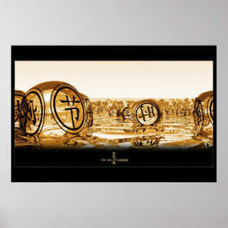 Meeres der Bedeutung Poster