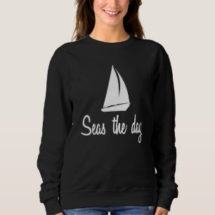 Meeres-Der Tag Schifffahrt Wasserschiff Captai Sweatshirt