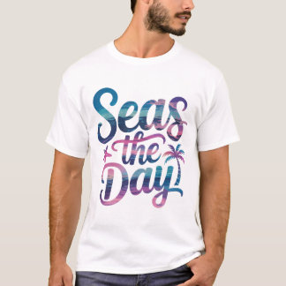Meeres-Der Tag, Sommerurlaub T-Shirt