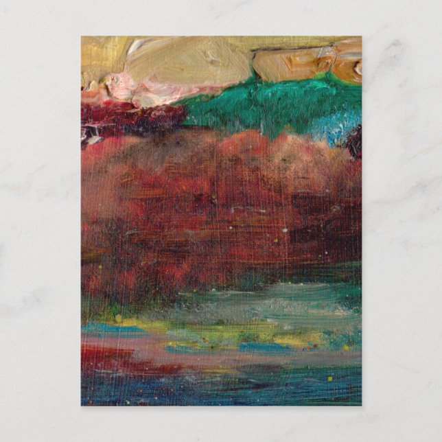 Meeres Schatz Postkarte (Vorderseite)