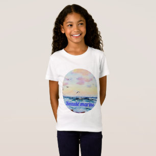 Meeres-Schönheit-Aquarell T-Shirt