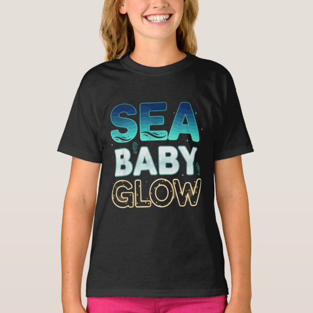 MEERESBABY-GLOW T-Shirt (Vorderseite)