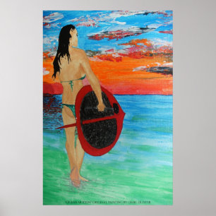 Meeresbewegung Poster