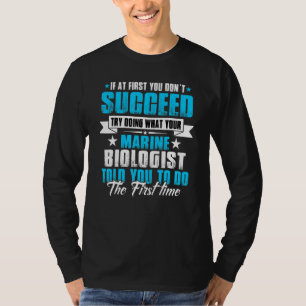 Meeresbiologe I löst Probleme, die Sie nicht kenne T-Shirt