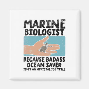Meeresbiologe Meeresbiologie Magnet