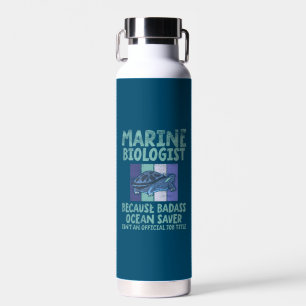 Meeresbiologe Meeresbiologie Trinkflasche