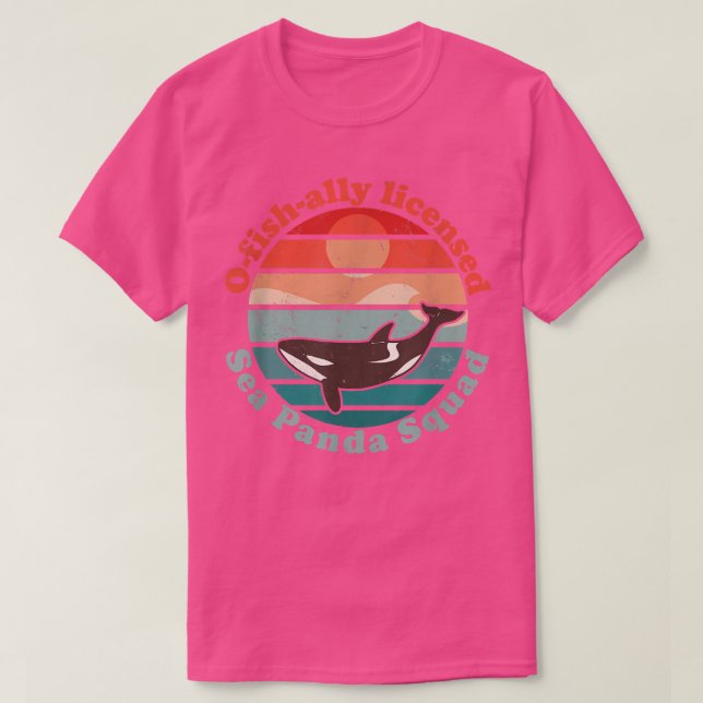 Meeresbiologe O-Fish-Ally Licised Sea Pa T-Shirt (Design vorne)