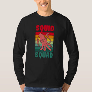 Meeresbiologe Vintage SQUID SQUAD Meeresbiologie T-Shirt