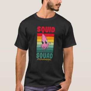 Meeresbiologe Vintager TINTENFISCH SQUAD Ozeanbiol T-Shirt