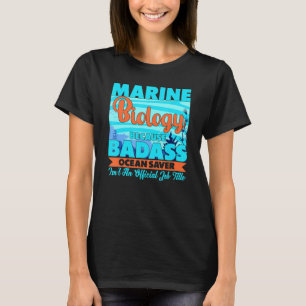 Meeresbiologe Whale Meeresbiologie T-Shirt