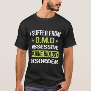 Meeresbiologie-Biologe mit zwanghafter Liebe T-Shirt