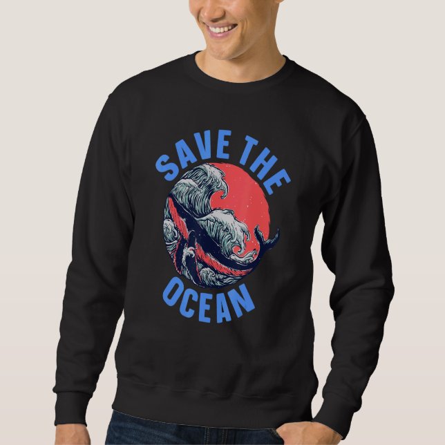 Meeresbiologie Meeresbiologe Rettete Meeresbiologe Sweatshirt (Vorderseite)