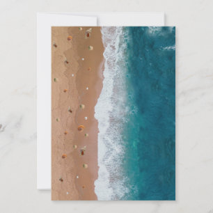 MEERESBLICK STRAND MUSCHELN SOMMERFERIEN EINLADUNG