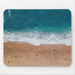 MEERESBLICK STRAND MUSCHELN SOMMERFERIEN MOUSEPAD