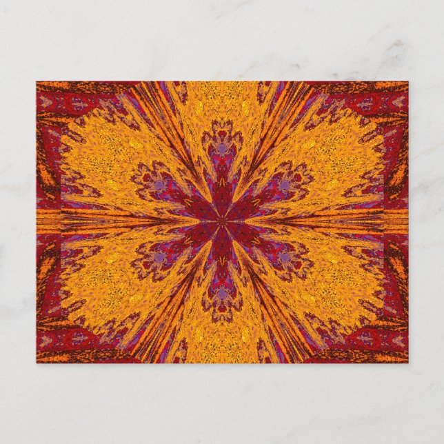 MEERESBLUME 4 POSTKARTE (Vorderseite)