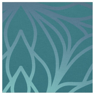 Meeresblumen-Mandala Stoff