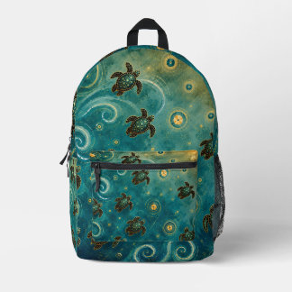 Meereschildkröte Bedruckter Rucksack