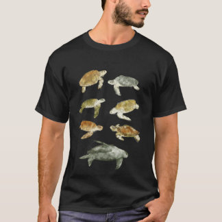 Meereschildkröten Mädchen T-Shirt