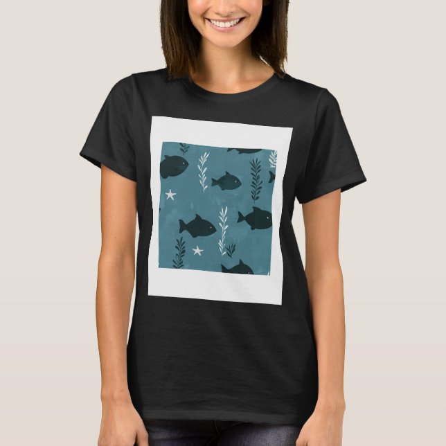 Meeresfisch T-Shirt (Vorderseite)