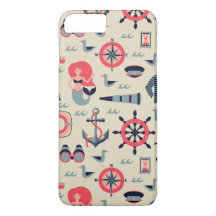 Meeresflora und -fauna-Muster Case-Mate iPhone Hülle