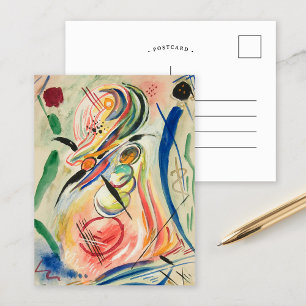 Meeresformen   Rudolf Bauer Postkarte