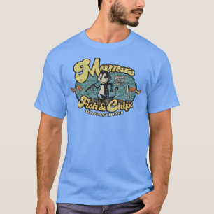 Meeresfrüchte Mamas Fisch Chips 98 T-Shirt