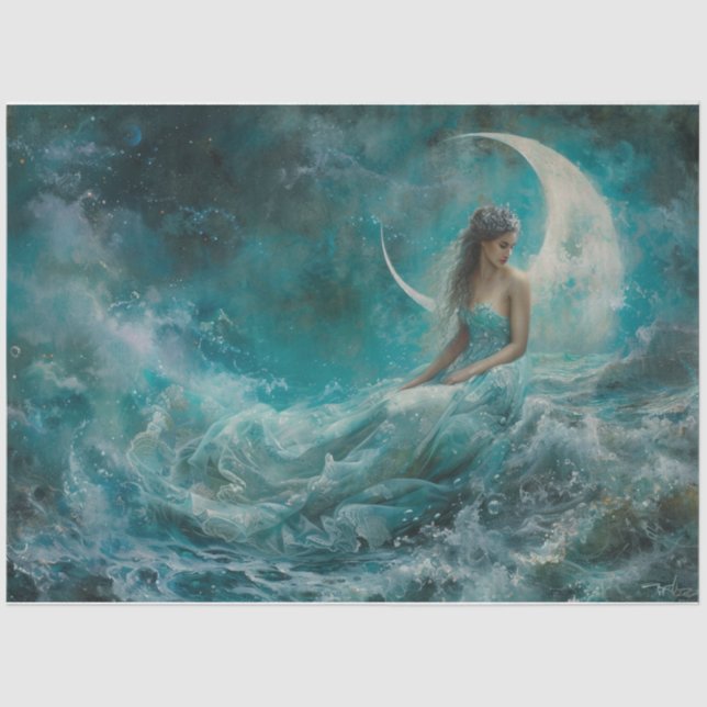 Meeresfrüchte Seidenpapier (Vorderseite)