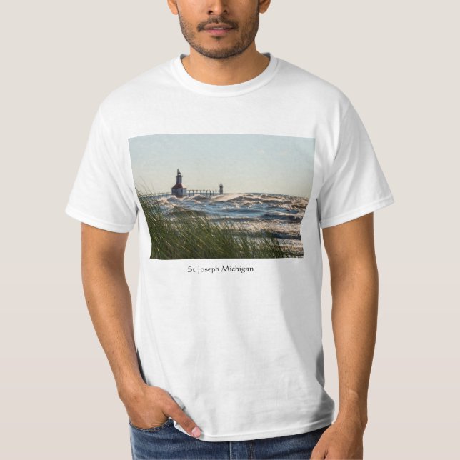 Meeresfrüchte und St. Joseph T-Shirt (Vorderseite)