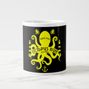 Meeresgedanken und -fantasie Oktopus Nautische Jumbo-Tasse