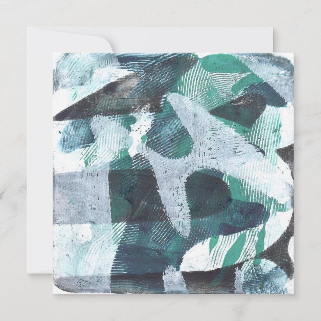 Meeresglas aktueller Gelprint (Vorderseite)