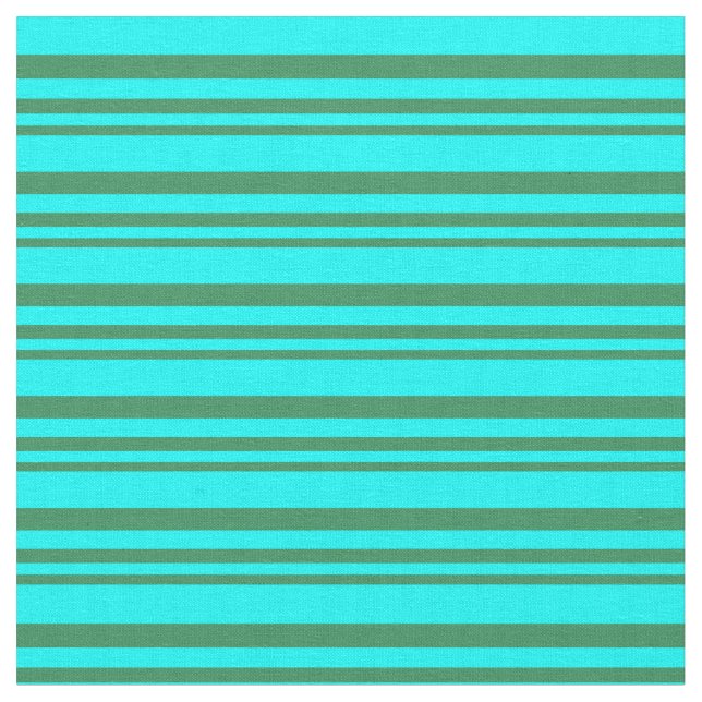 Meeresgrün und Aquarellmuster Stoff (Nahaufnahme)