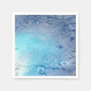 Meeresgrund-Topographie Serviette