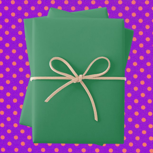 Meeresgrüne Farbe Geschenkpapier Set (Von Creator hochgeladen)