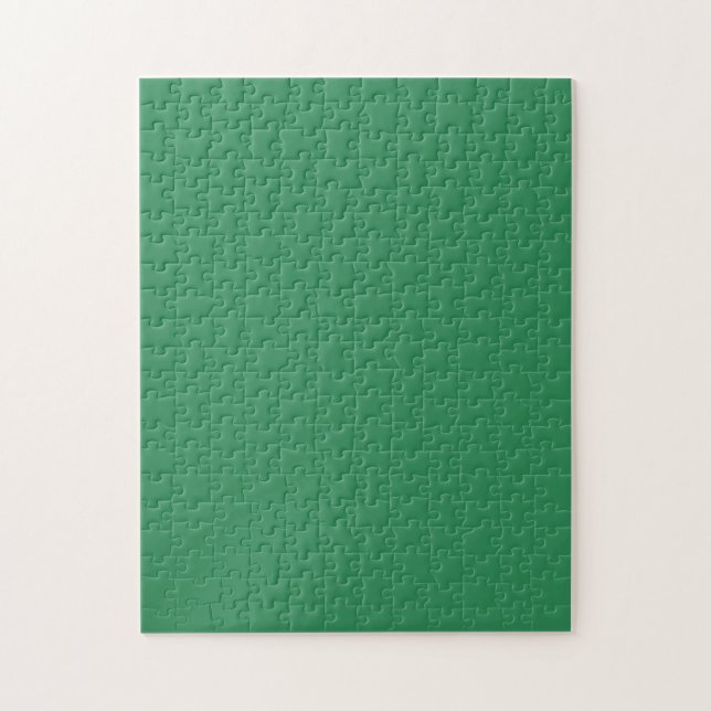 Meeresgrüne Farbe Puzzle (Vertikal)