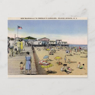 Meereshöhe, NJ Postkarte