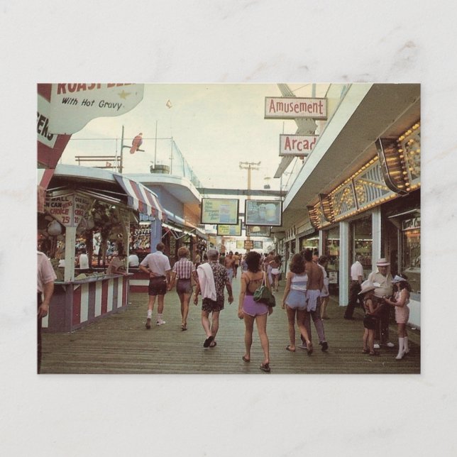 Meereshöhe, NJ Postkarte (Vorderseite)