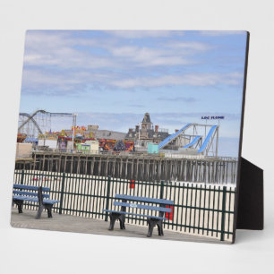 Meereshöhe, NJ vor Hurrikan Sandy Fotoplatte