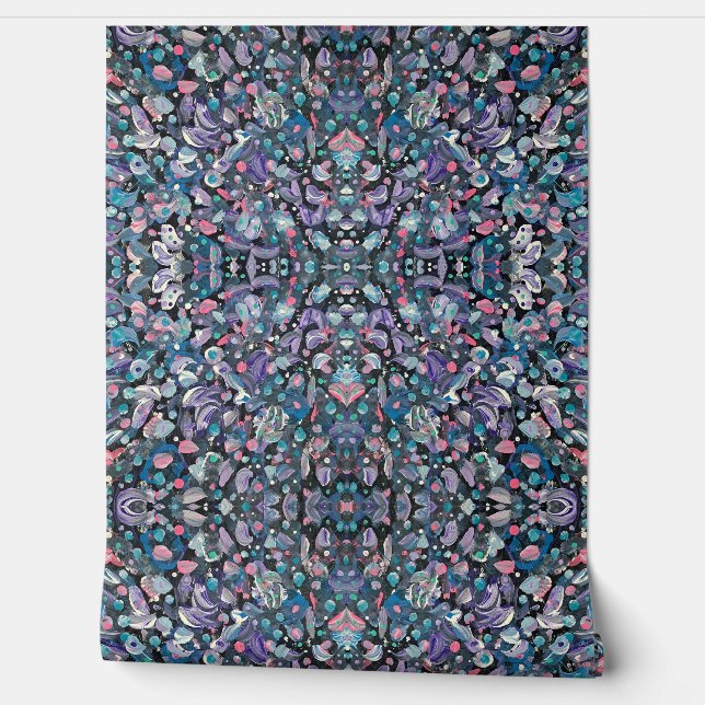 Meeresjuwel Abstrakt Tapete (Abrollen)