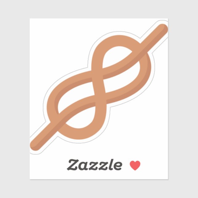 Meeresknoten Aufkleber (Blatt)