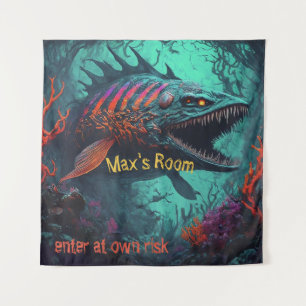 Meereskreatur Wandteppich