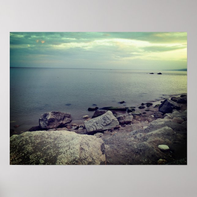 Meereslandschaft, Fotografie-Poster Poster (Vorne)