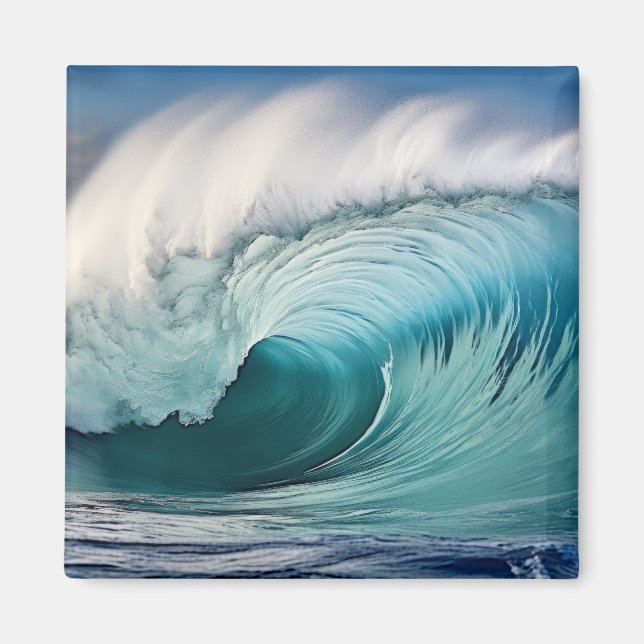 Meereslandschaft Meditation Ruhe Magnet (Vorne)