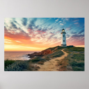 Meereslandschaft Meditation Ruhe Poster