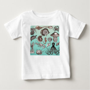 Meeresleben Baby T-shirt