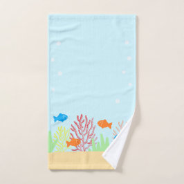 Meeresleben Handtuch